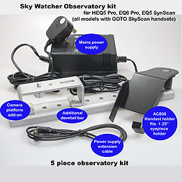 EVOSTAR-150 on GOTO mounts 150mm (6") f/1200 refractor